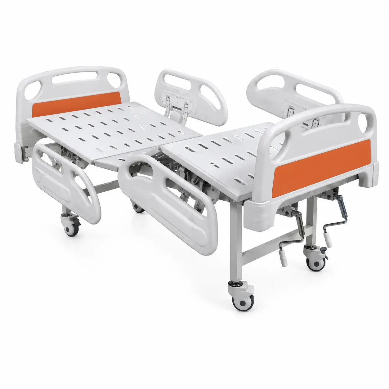 FULL FOWLER BED (MANUAL) WITH ABS PANNEL , ABS RAILINGS AND WHEELS